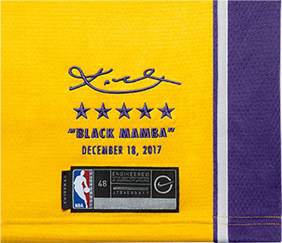 kobe bryant jersey release date