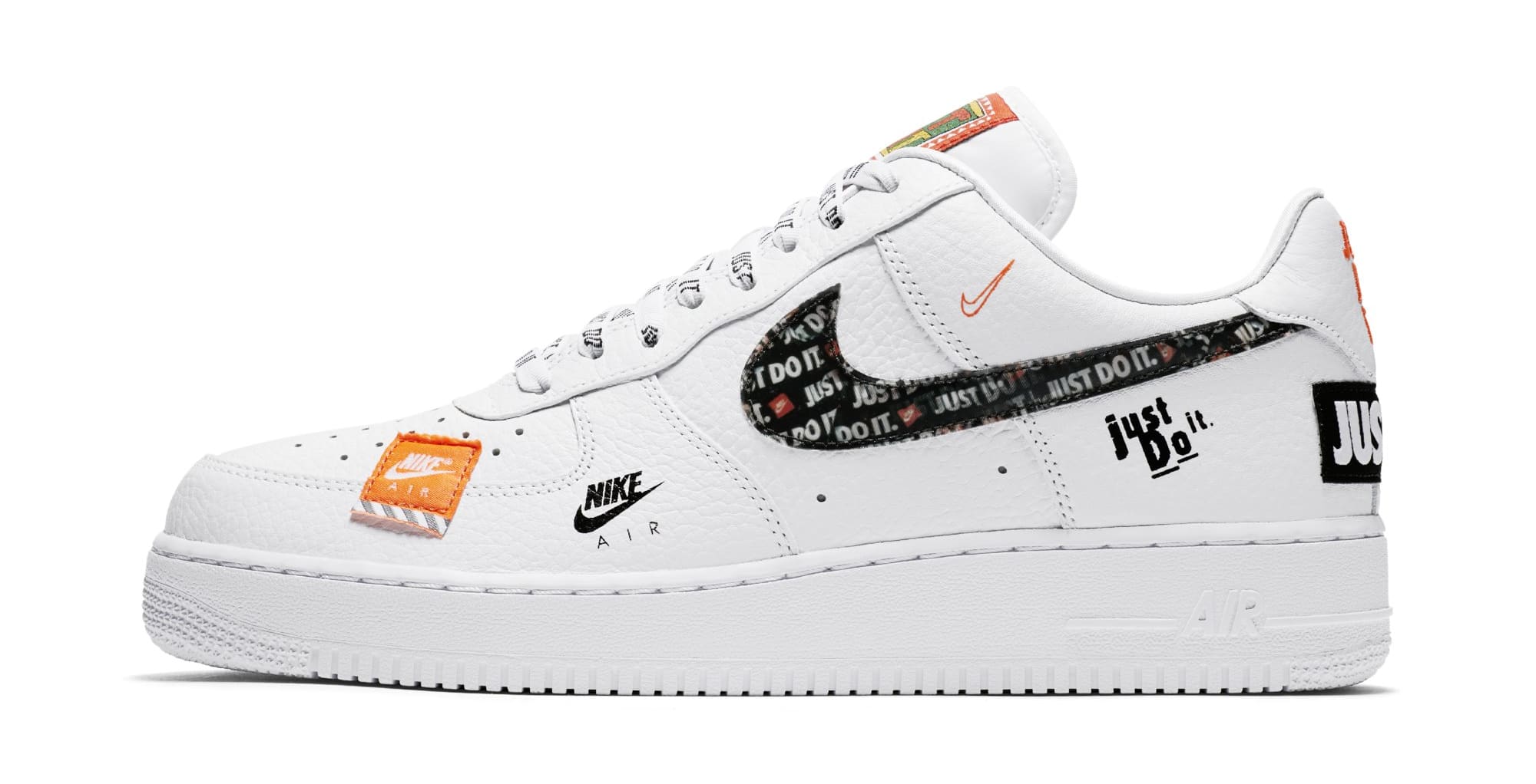 nike air force 1 low just do it pack white