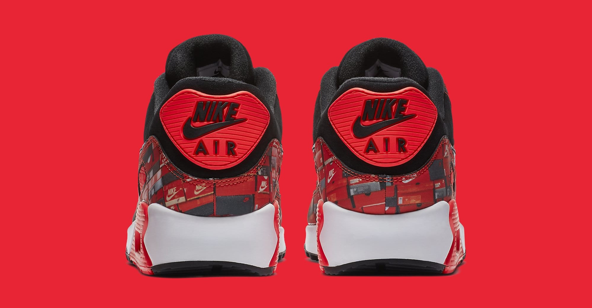 Atmos x Nike Air Max 90 'Infrared/We Love Nike' AQ0926-001 Release 