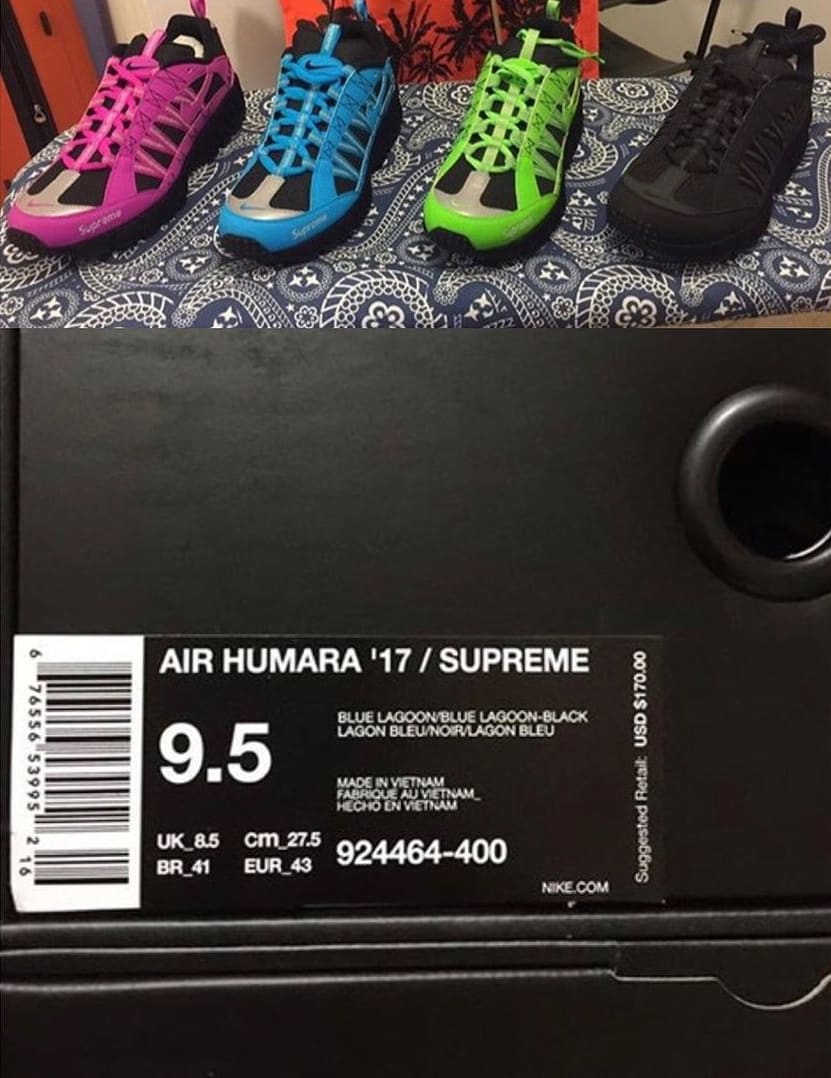 nike humara supreme