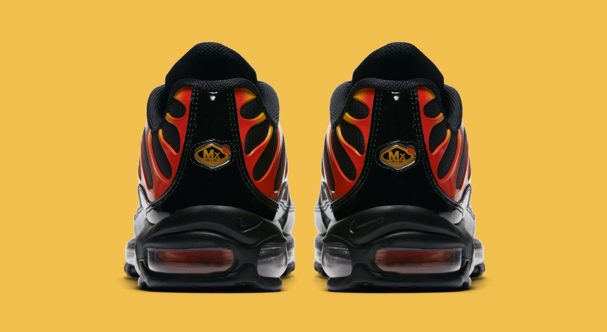 air max 97 plus black orange