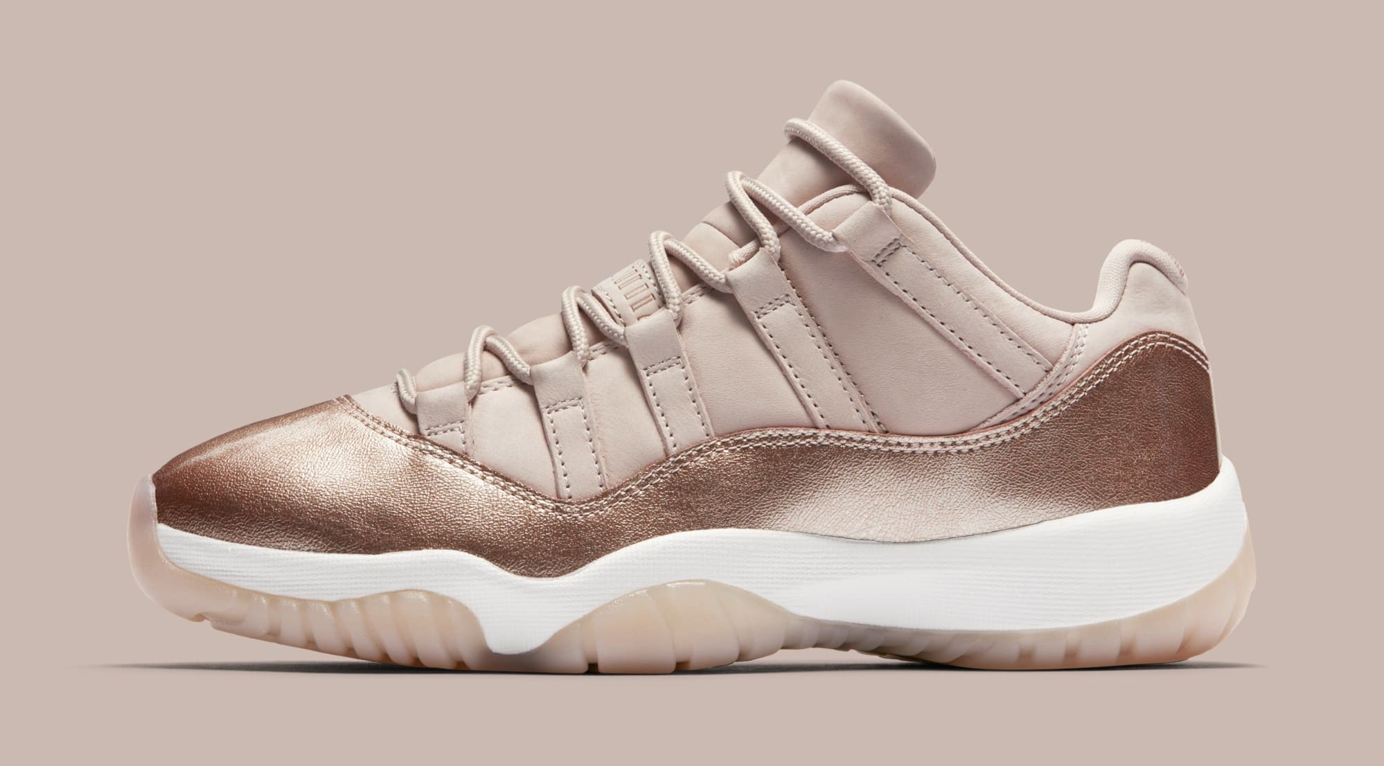 jordan retro 11 rose gold