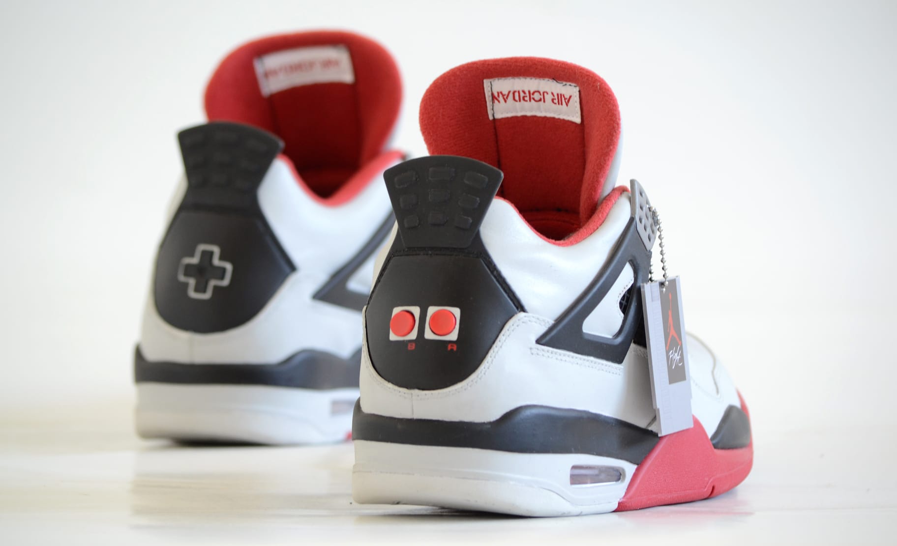 Custom Nintendo-Inspired Air Jordan 4s 