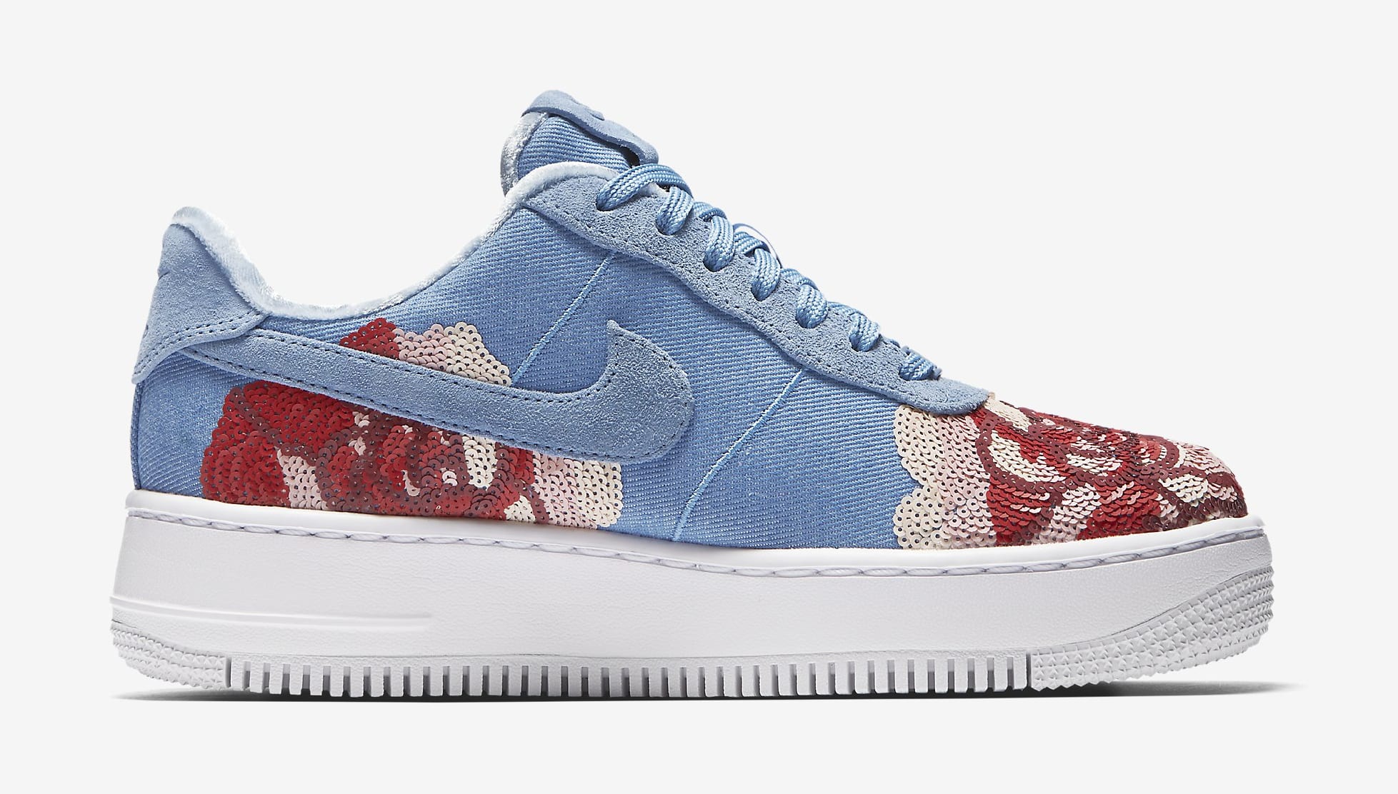 Nike Air Force 1 Low Floral Sequin Pack 898421-401 898421-402 