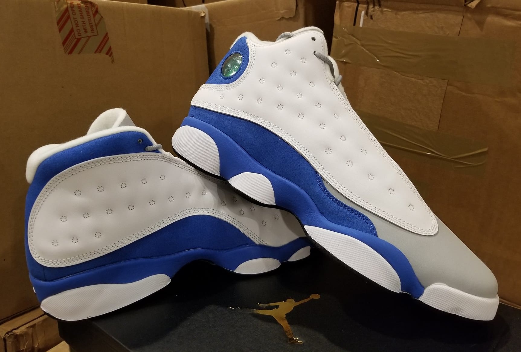 Air Jordan 13 Xiii Gs Italy Blue Release Date 107 Profile Sole Collector