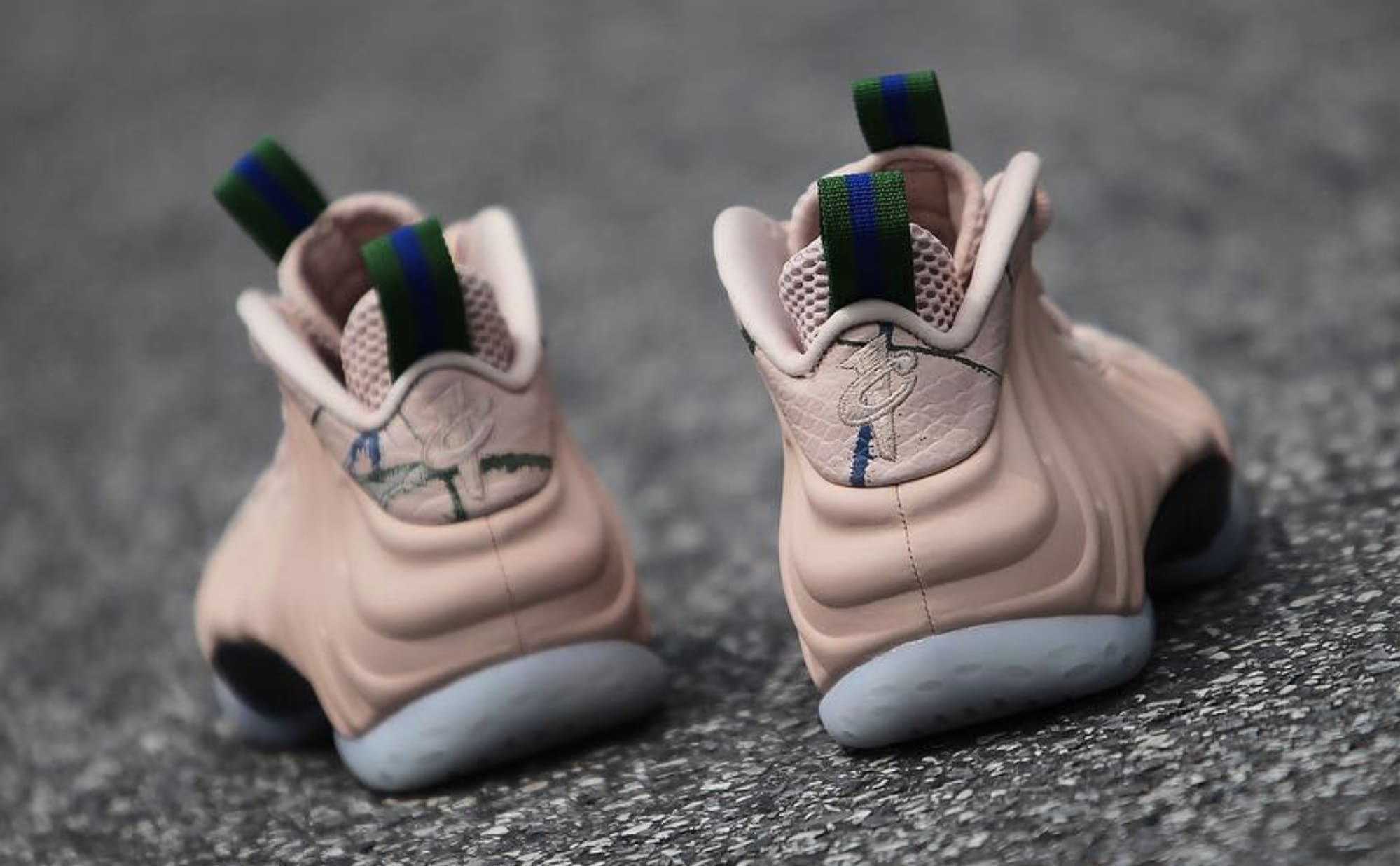 beige foamposites