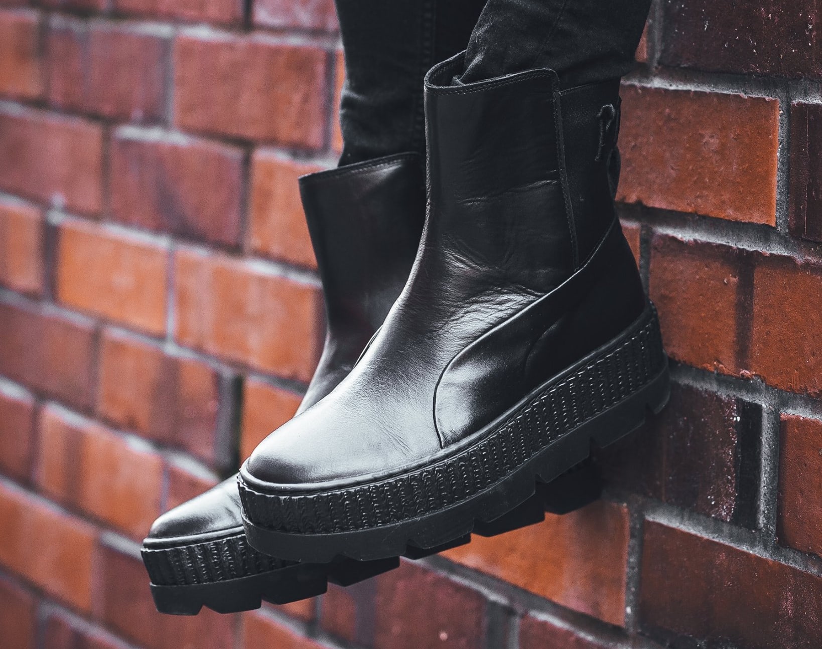 Rihanna chelsea boots clearance