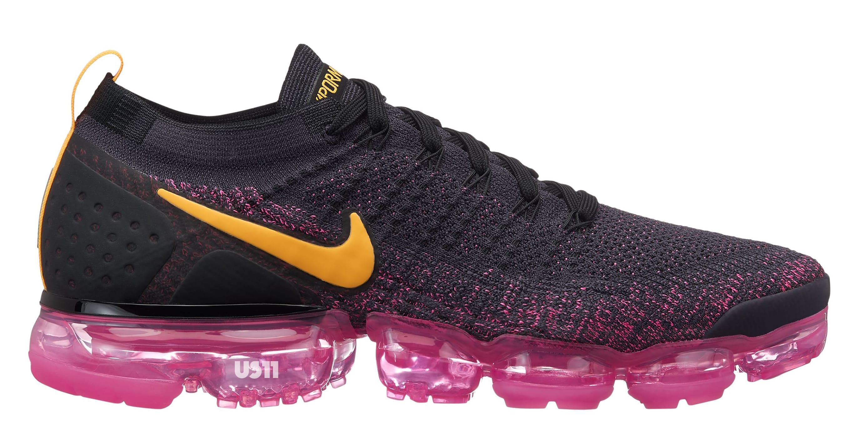 pink yellow and blue vapormax