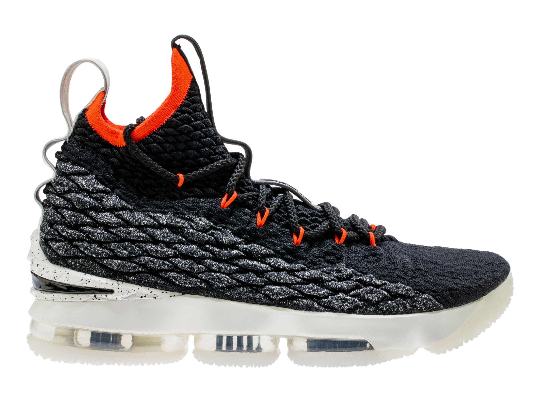 Lebron 15 black sail bright crimson clearance