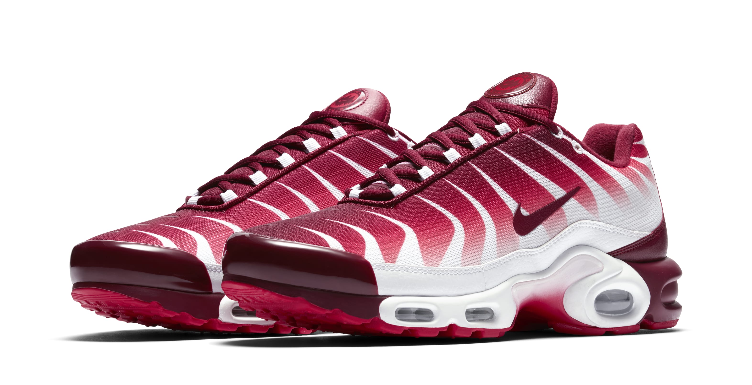 nike air max plus maroon