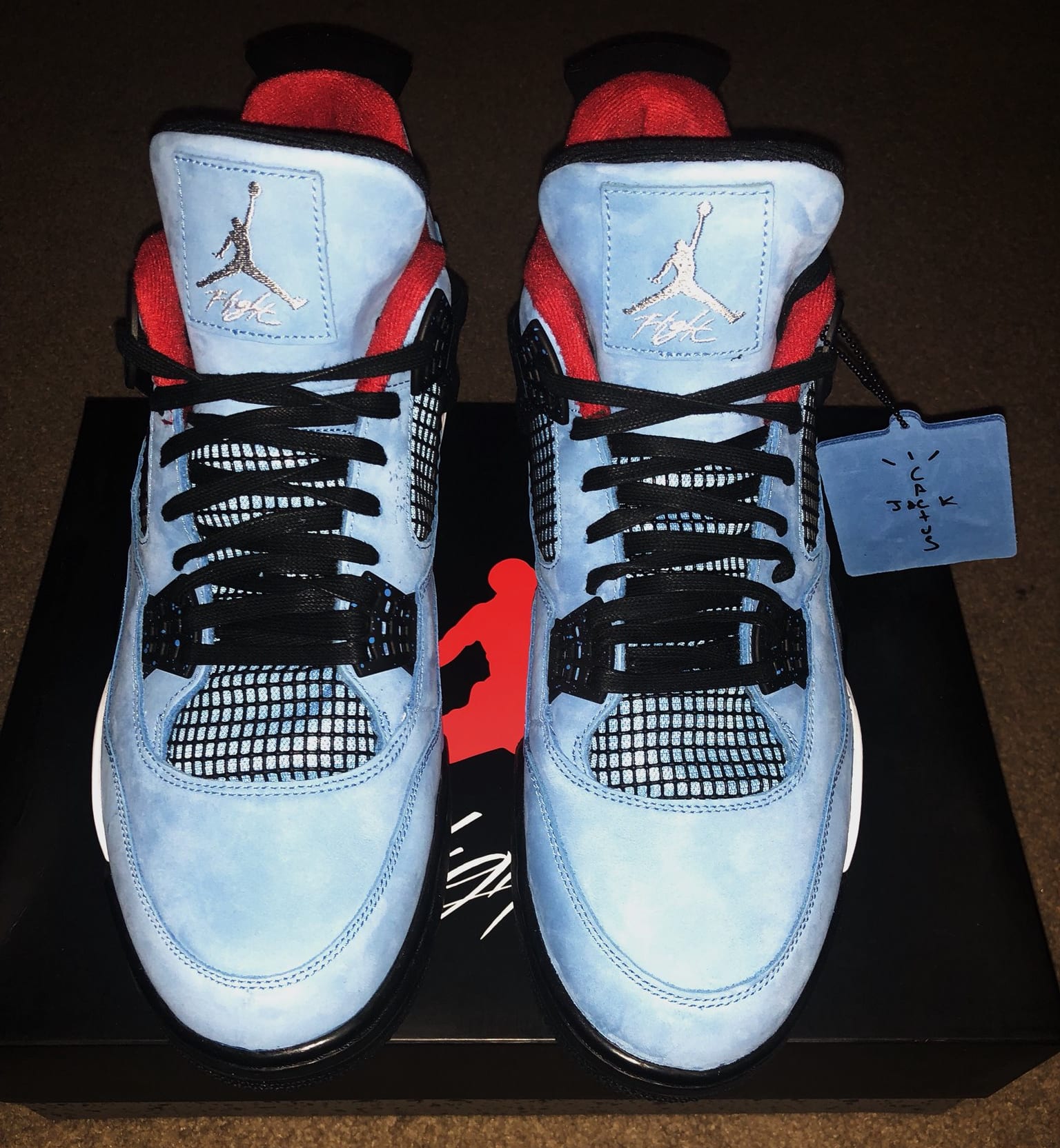 jordan 4 travis scott fake