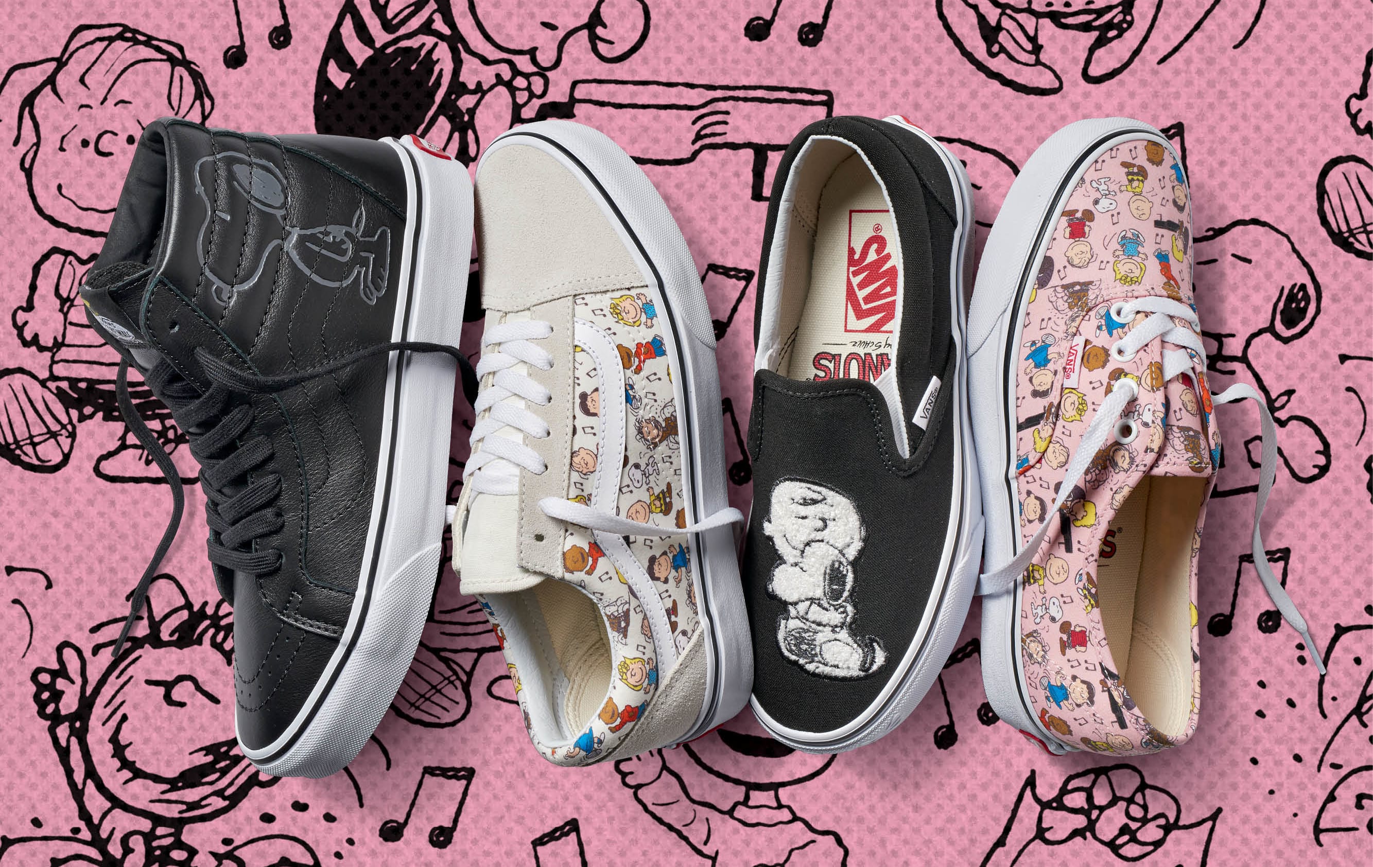 vans peanuts collection