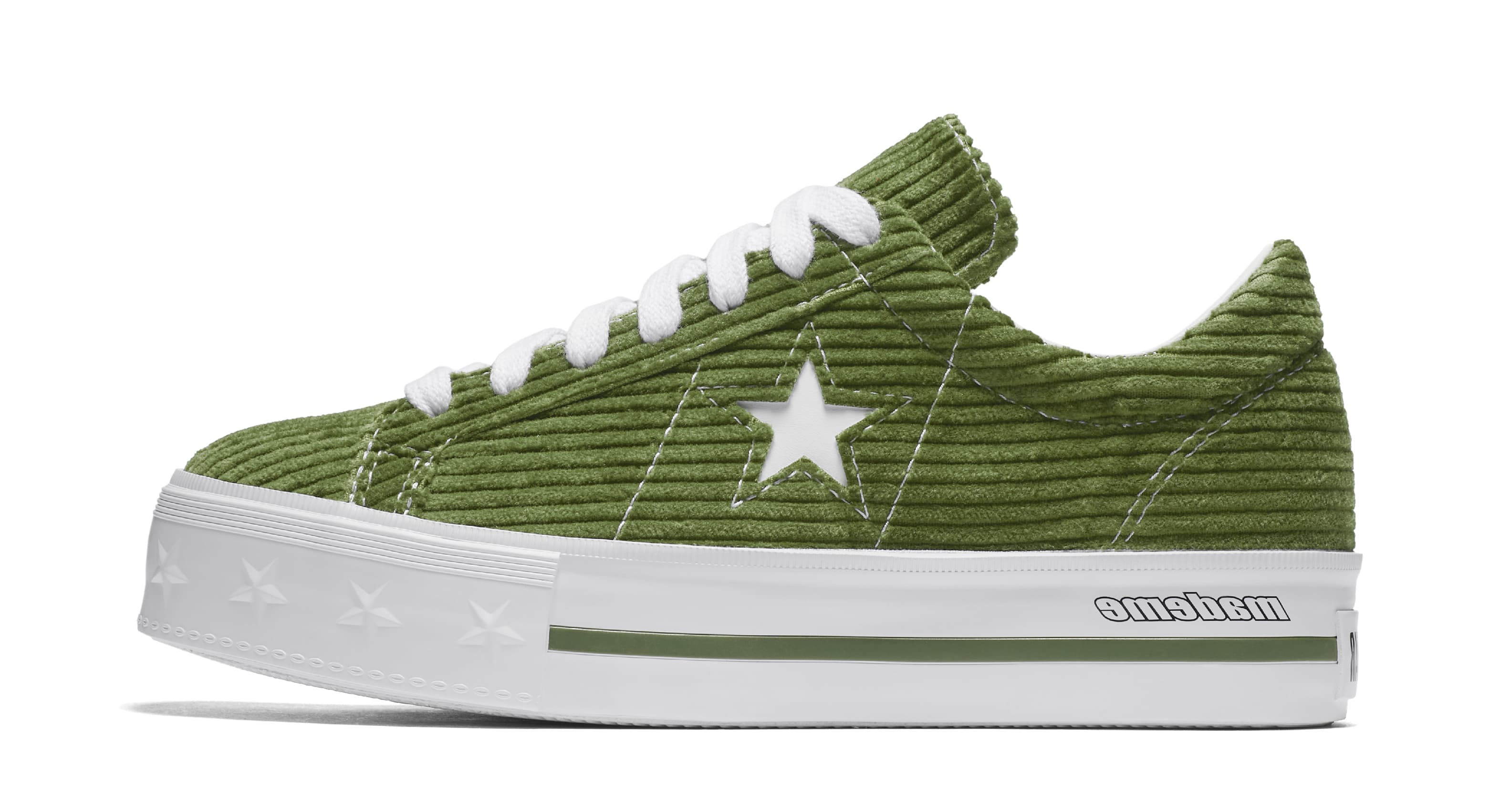 converse corduroy one star