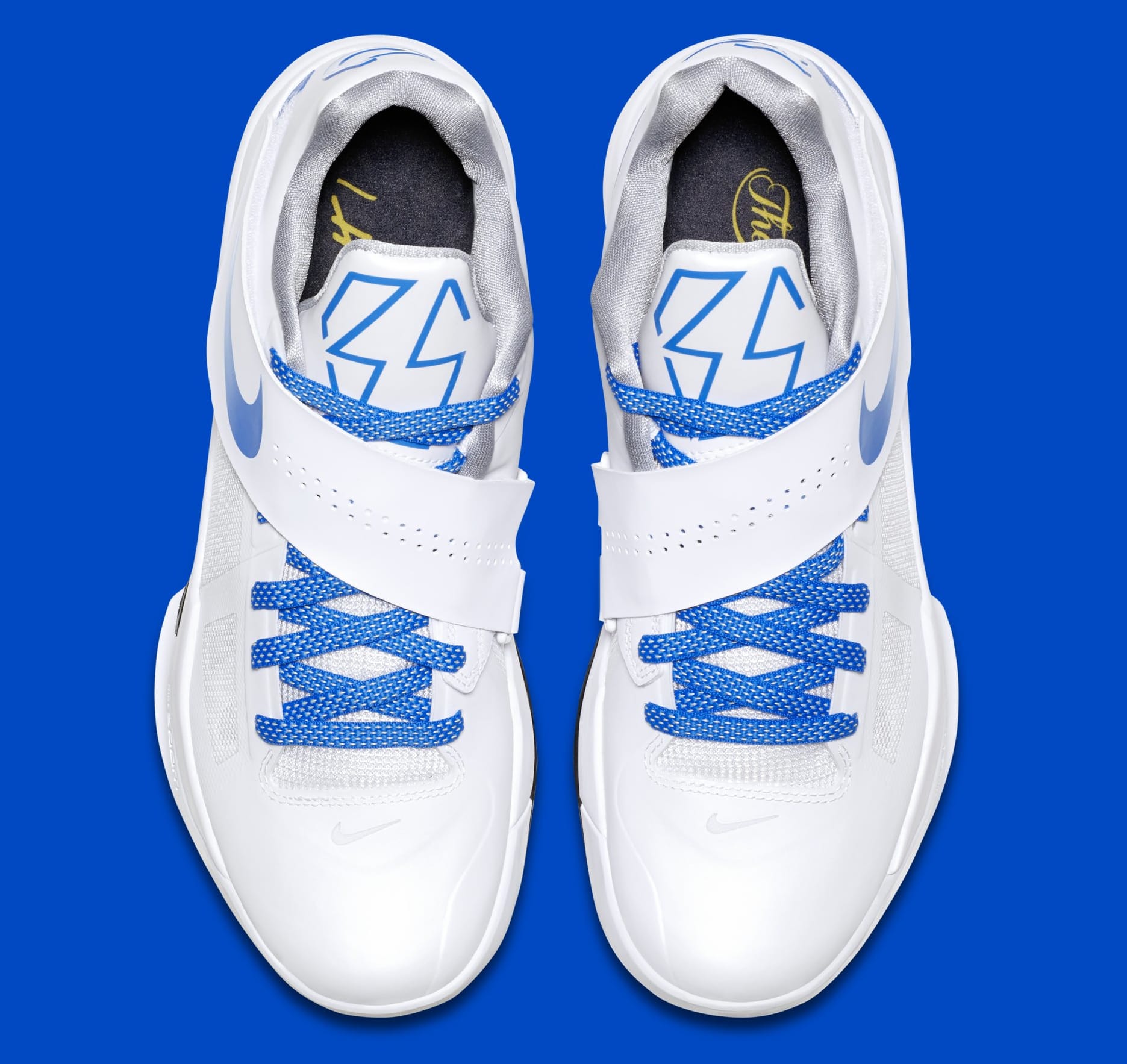 Nike KD 'Thunderstruck' Retro White/Photo Blue/Wolf Grey/Black AQ5103-100 Date | Sole Collector