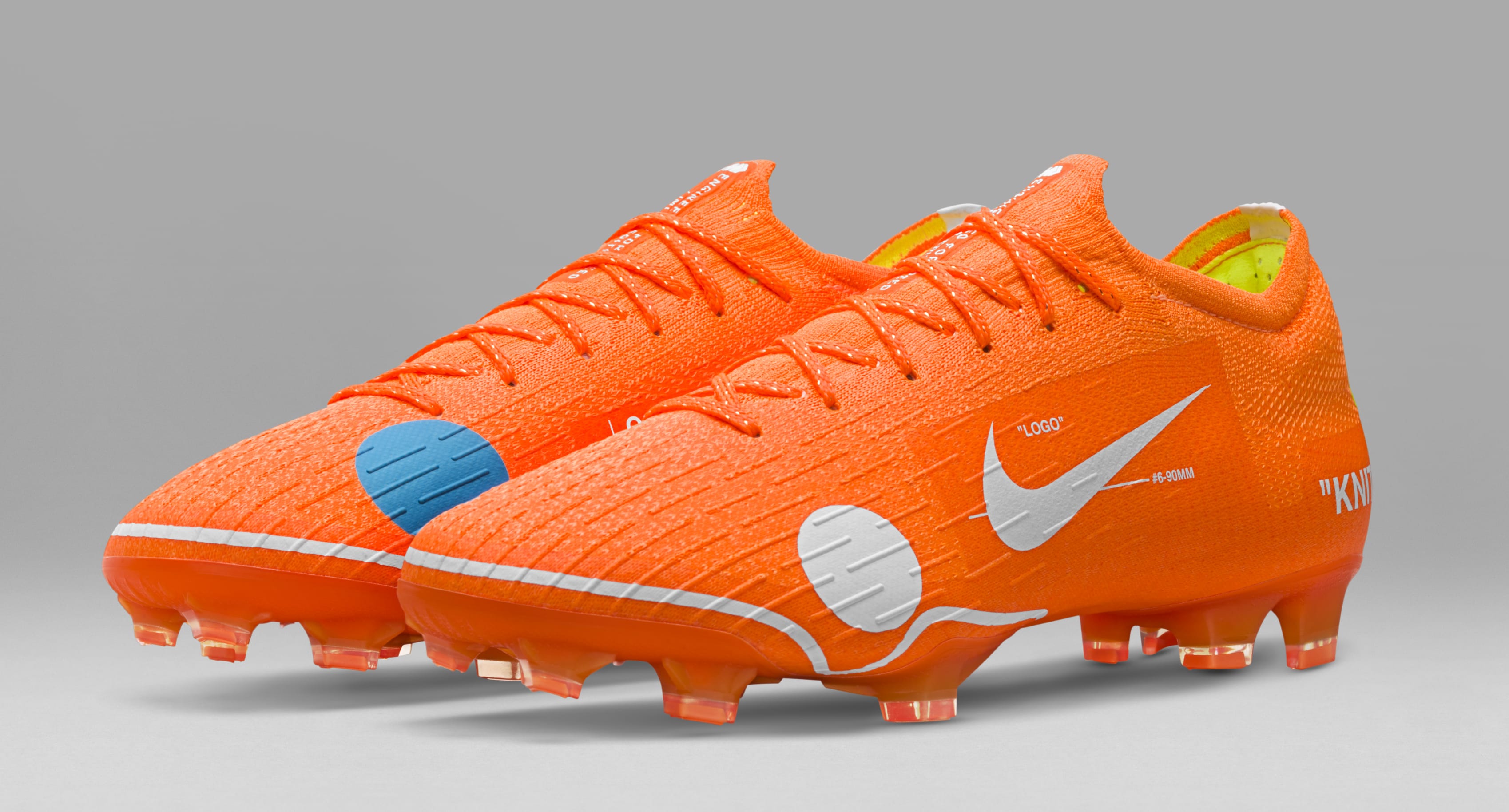 off white nike soccer cleats