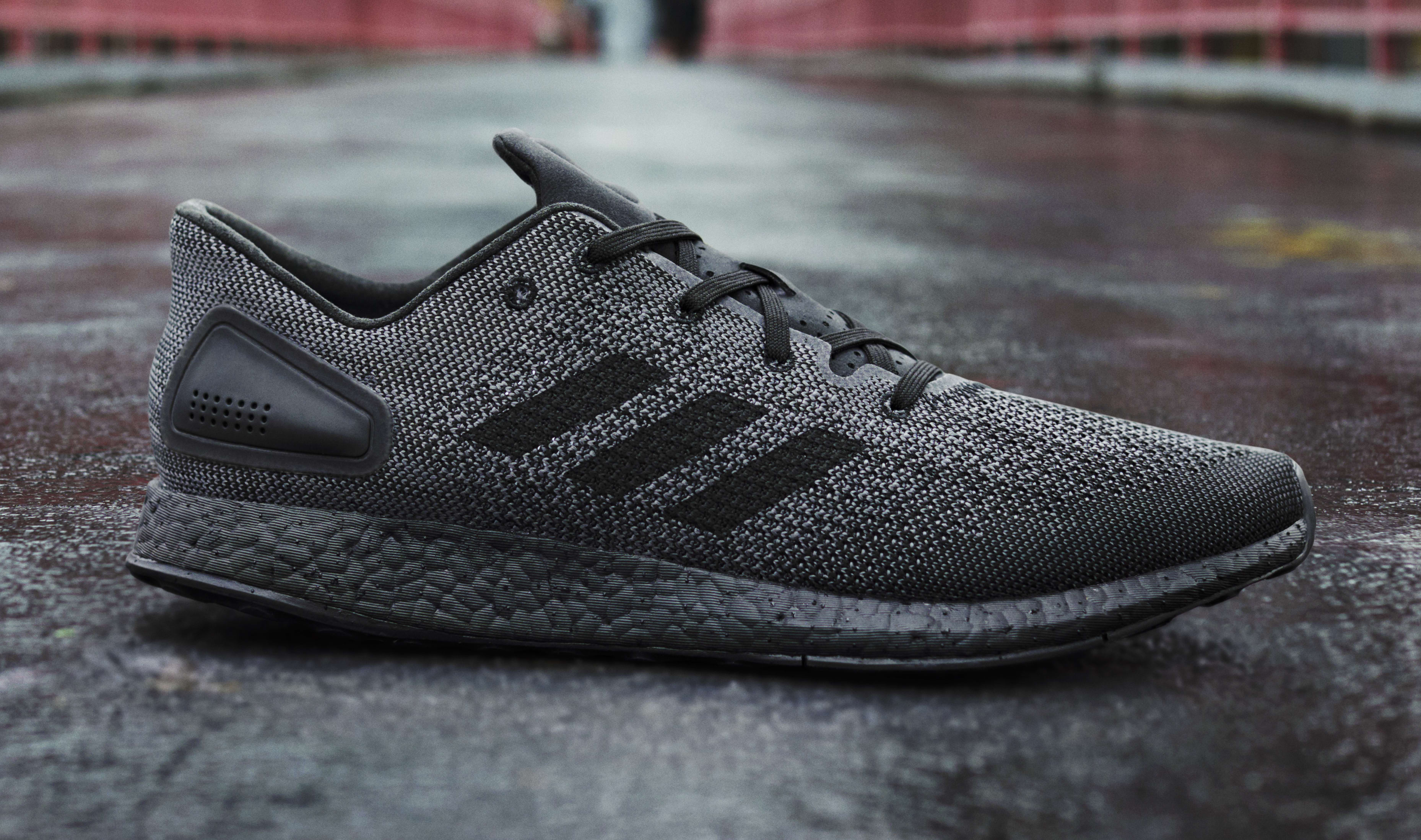 adidas pure boost black sole