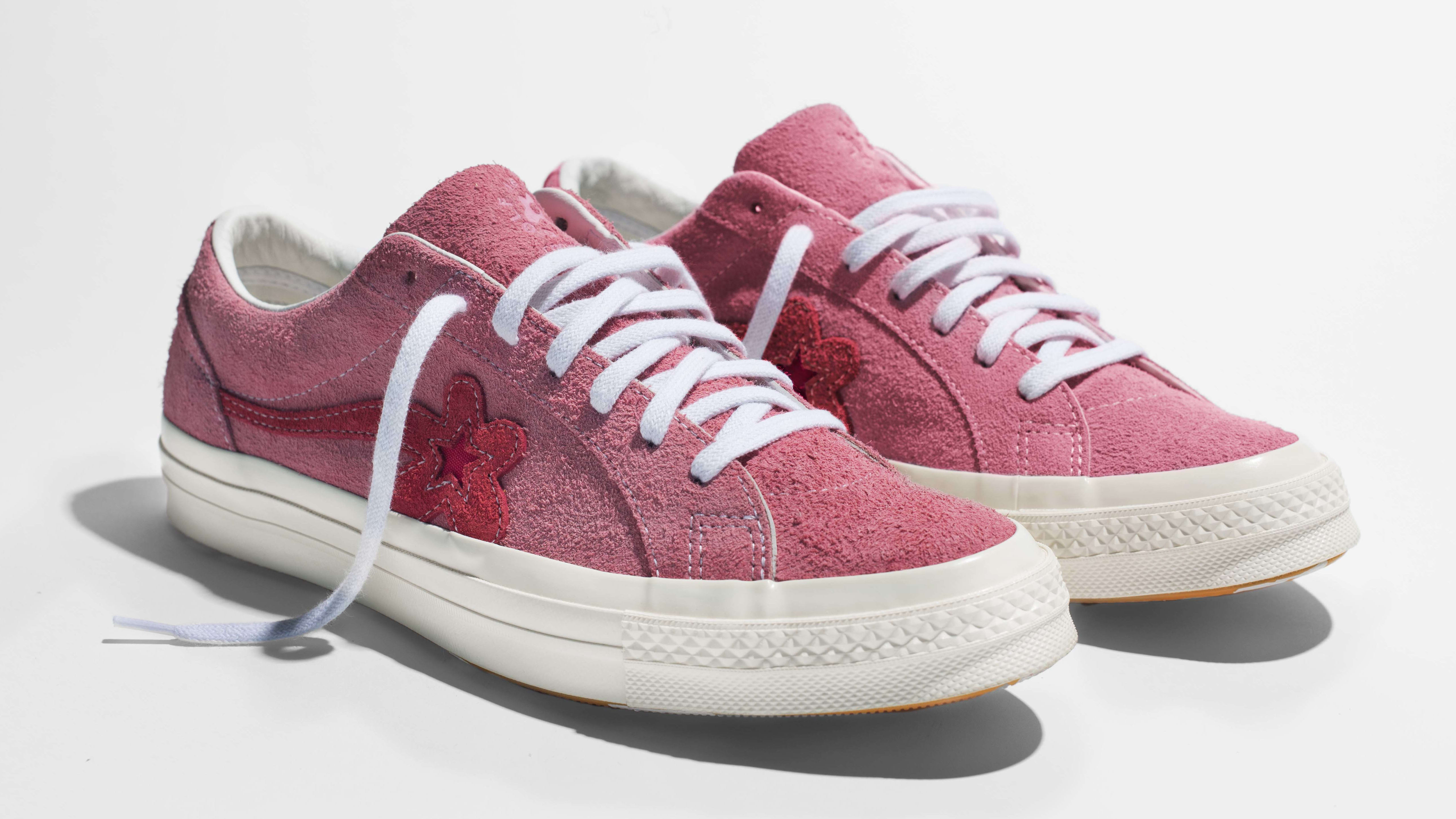 converse one star golf le fleur pink