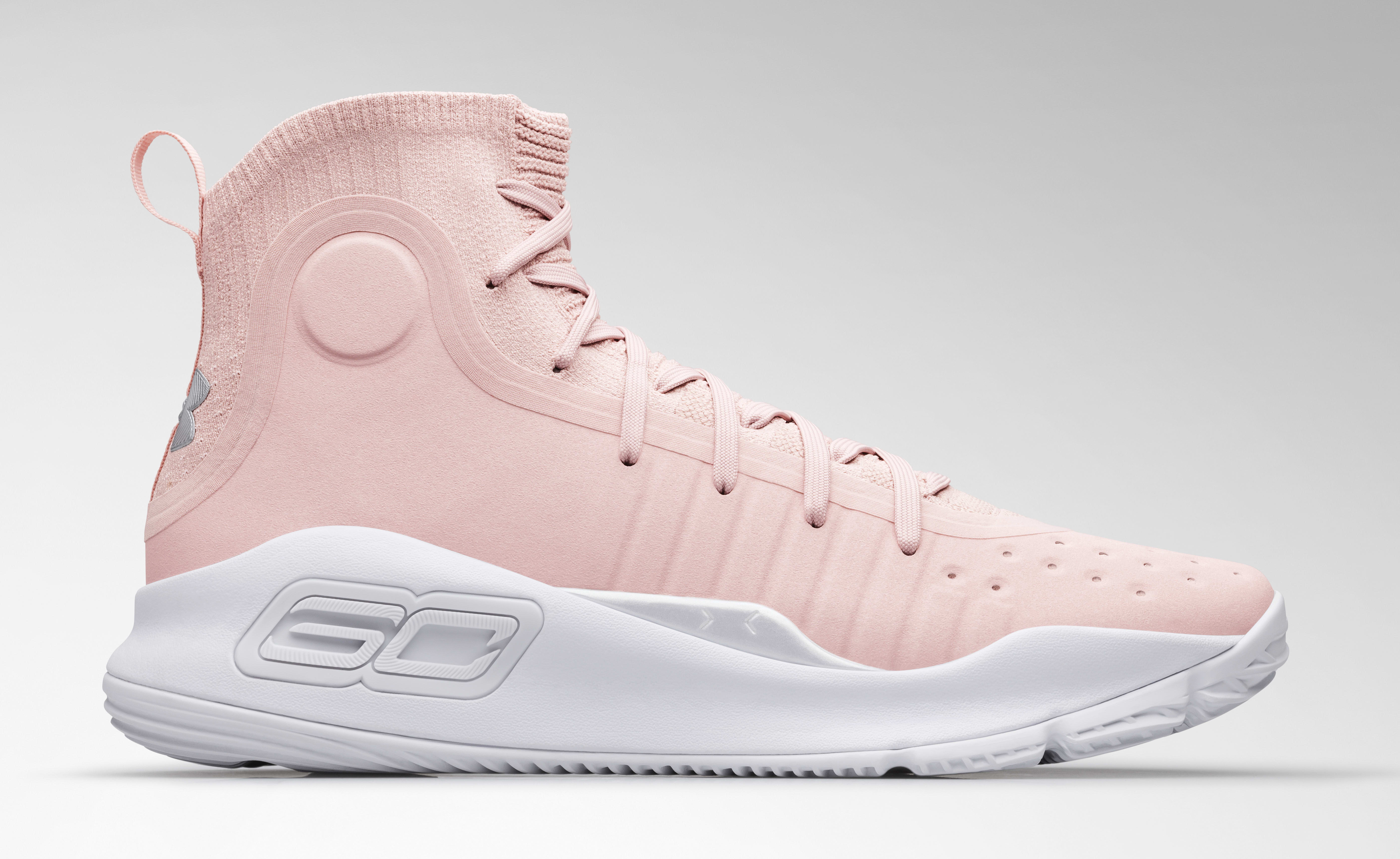 curry 4 flushed pink