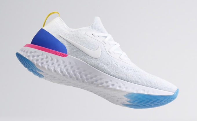 The Nike Epic React Flyknit running shoes take performance to the next ...