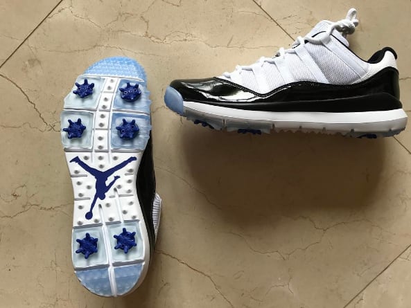 jordan 11 golf shoes concord