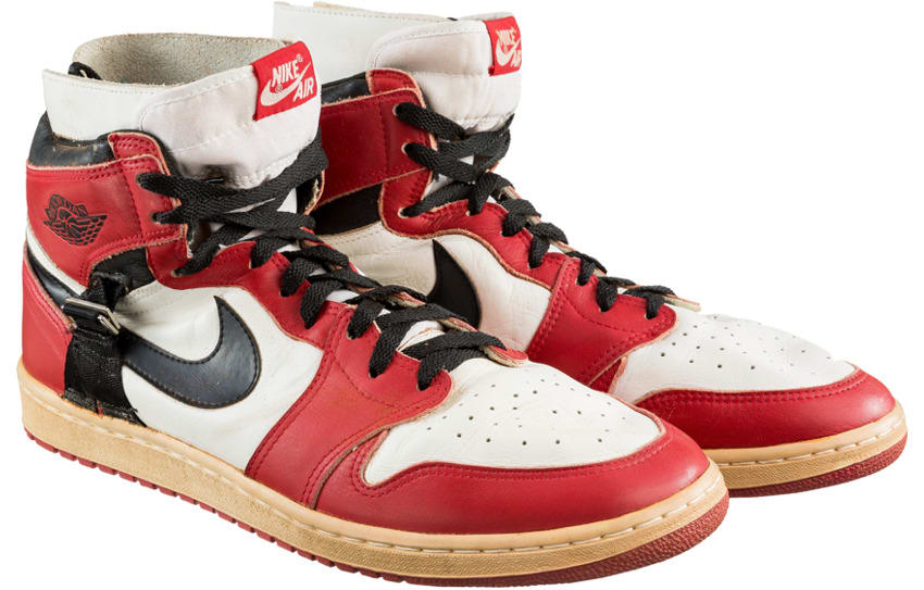 Air Jordan 1 Post-Injury Modification Sample Sells at Auction Sole Collector