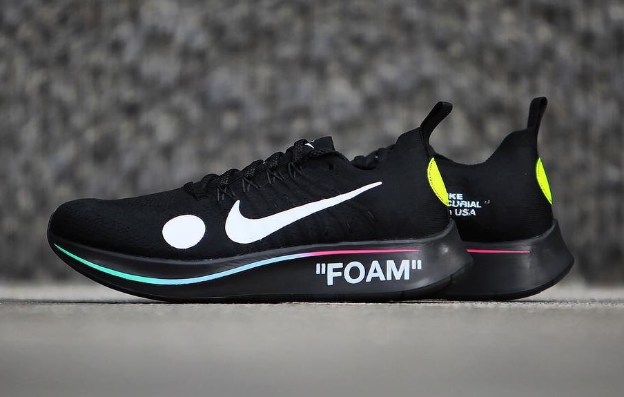 off white for nike zoom fly mercurial