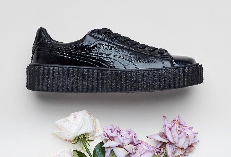 puma creeper rihanna fenty leather white