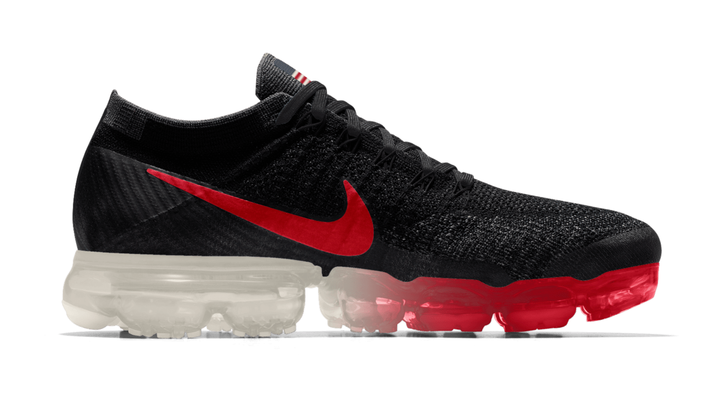 vapormax red bottom