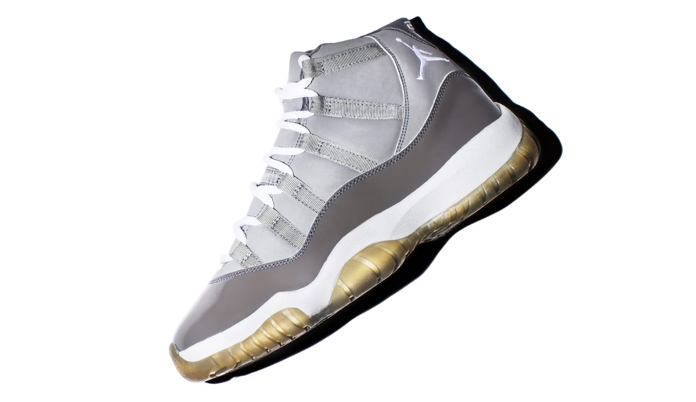 metallic 11s footlocker