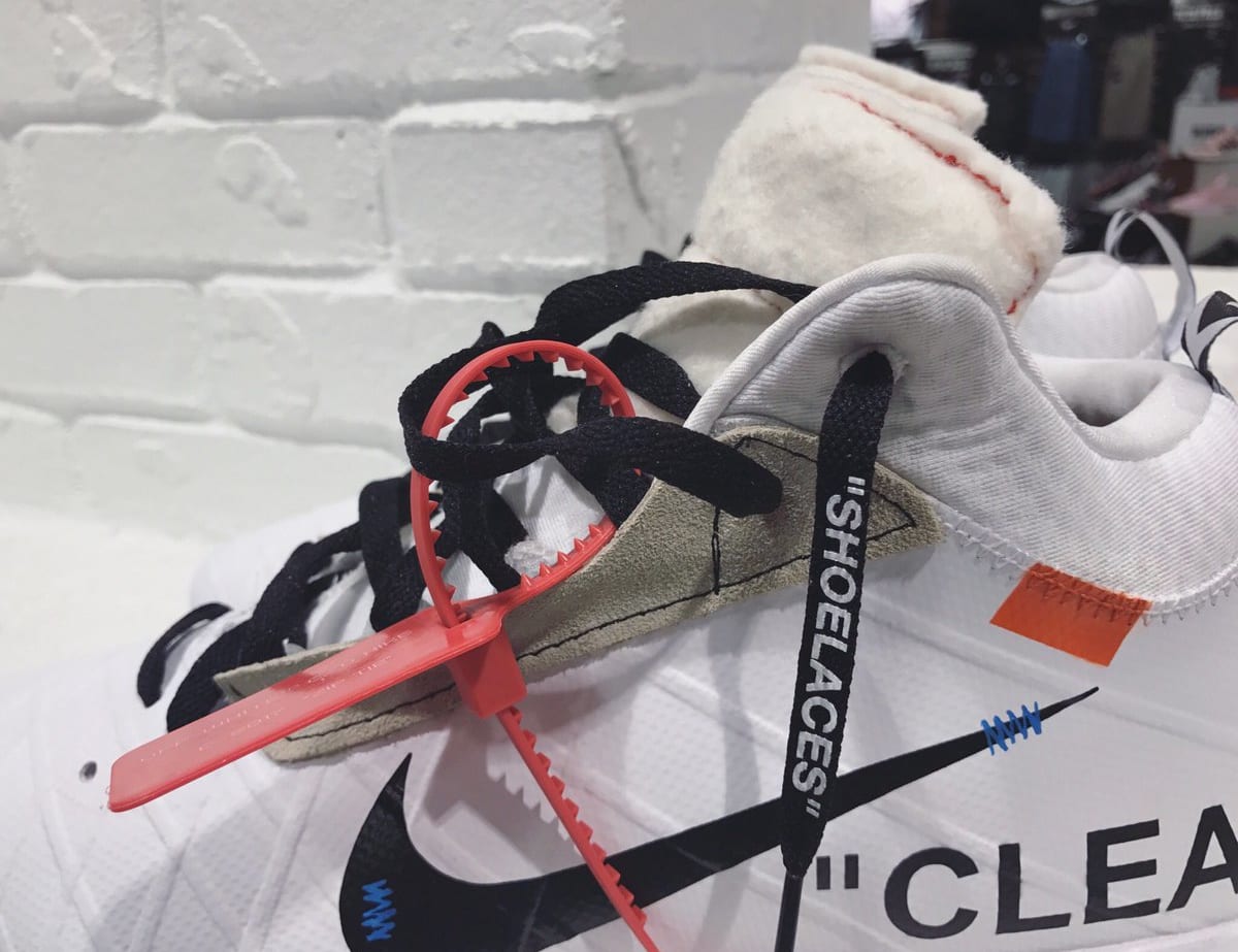 off white football shoes