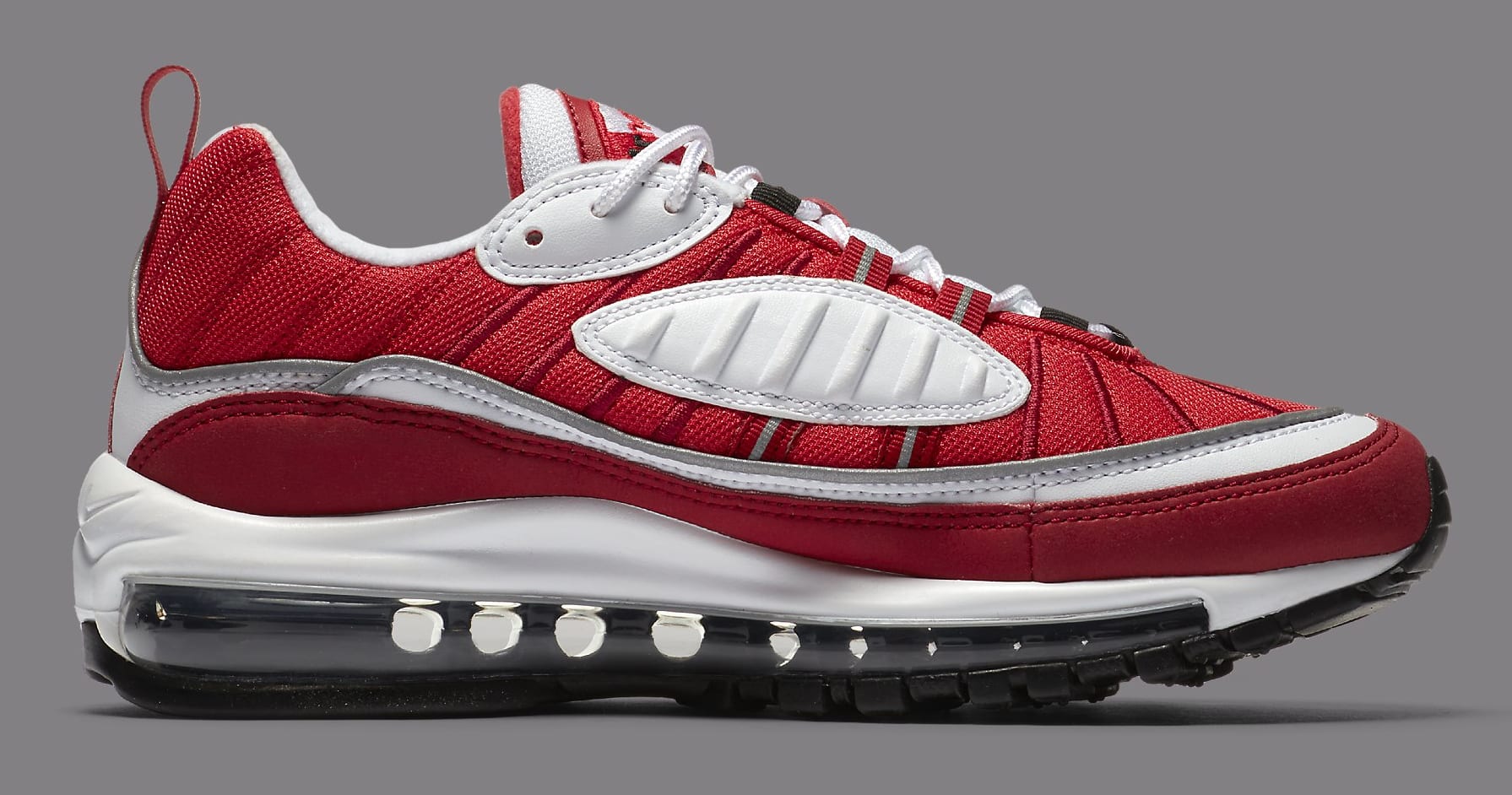 red and white 98 air max