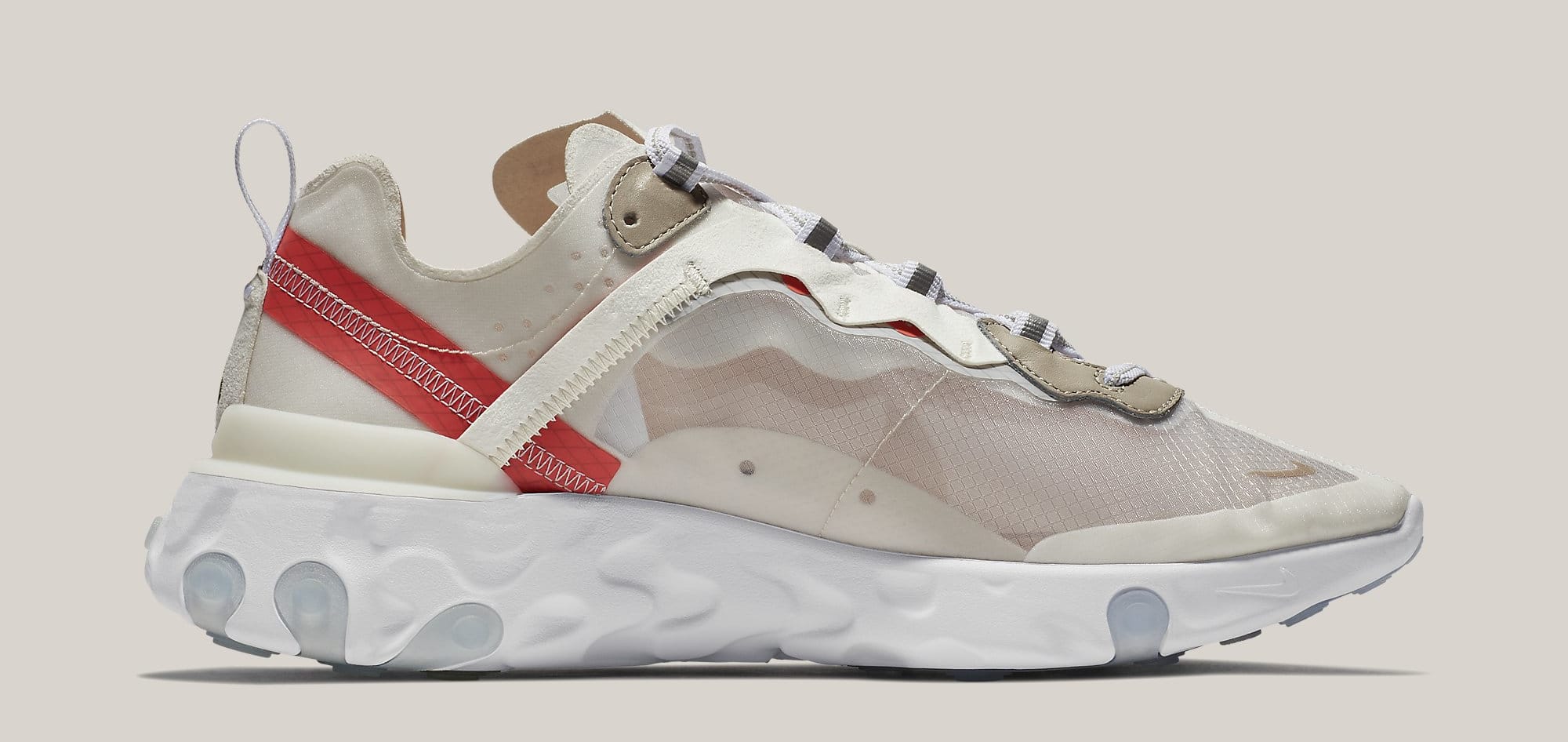 Nike React element 87sail Light Bone