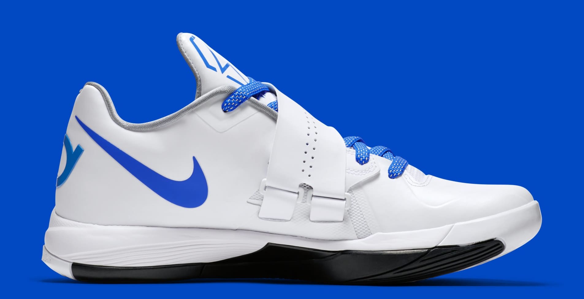 Nike KD 'Thunderstruck' Retro White/Photo Blue/Wolf Grey/Black AQ5103-100 Date | Sole Collector