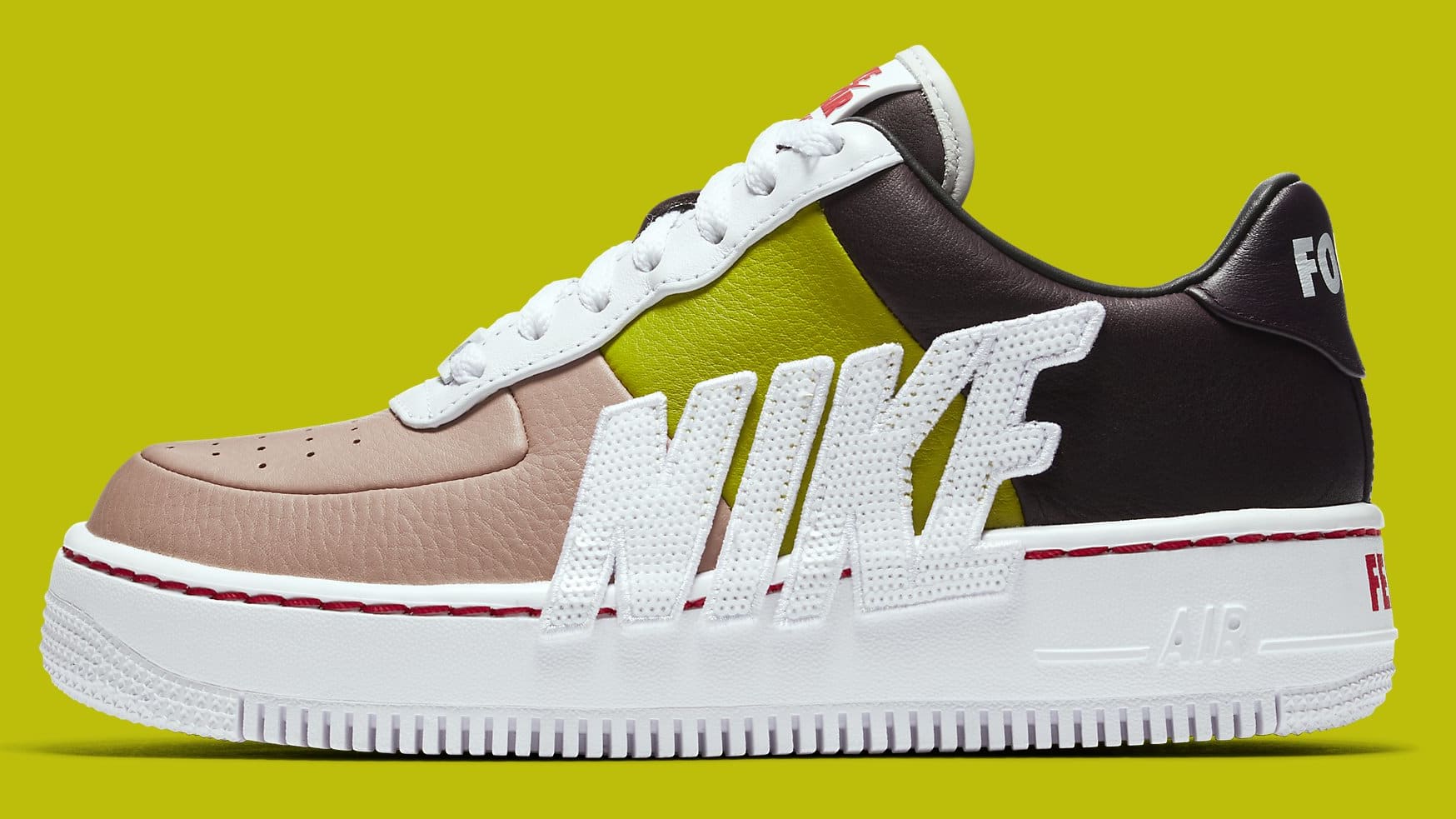 nike air force 1 upstep lx force is female