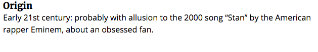 Eminem Helped Get the Word 'Stan' Into the Oxford English Dictionary ...