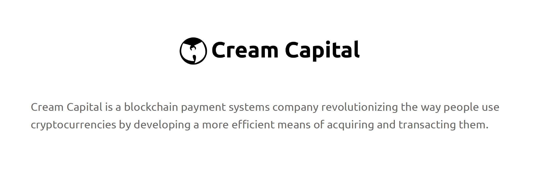 cream capital cryptocurrency