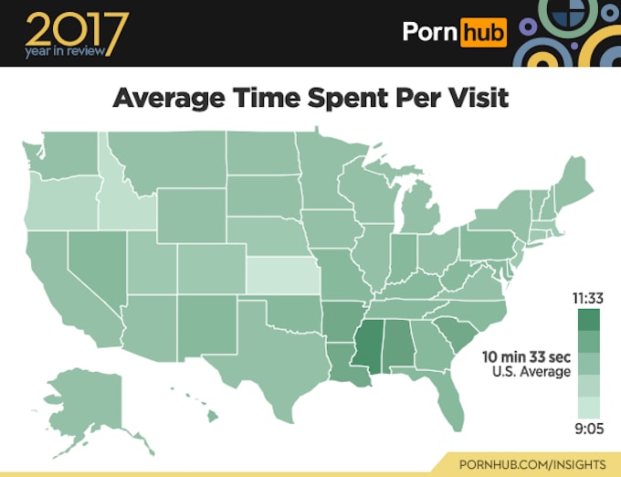 Youngest Porn Ever Hentai - Pornhub Reveals Most Popular Search Term for Every State ...