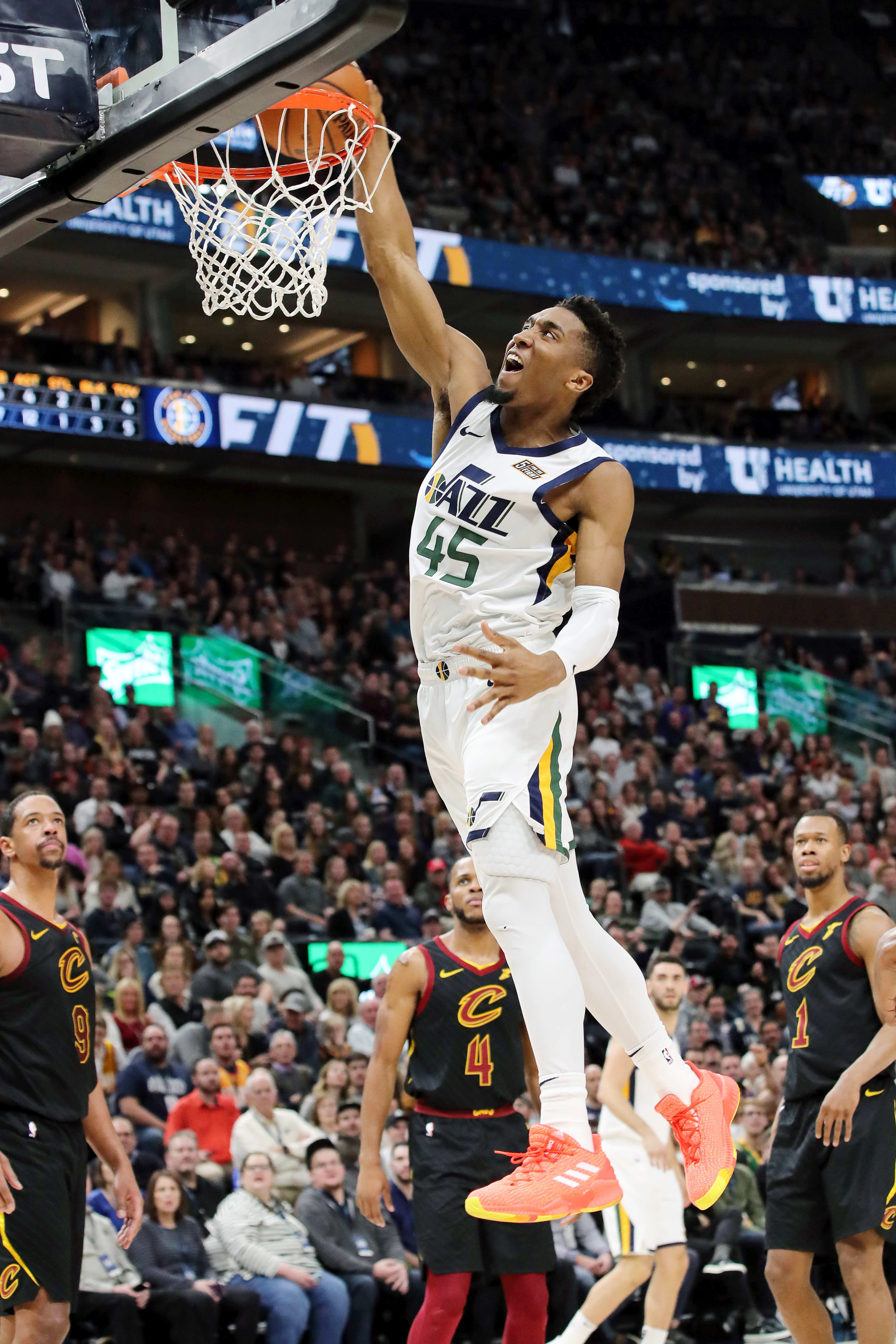 donovan mitchell dunk