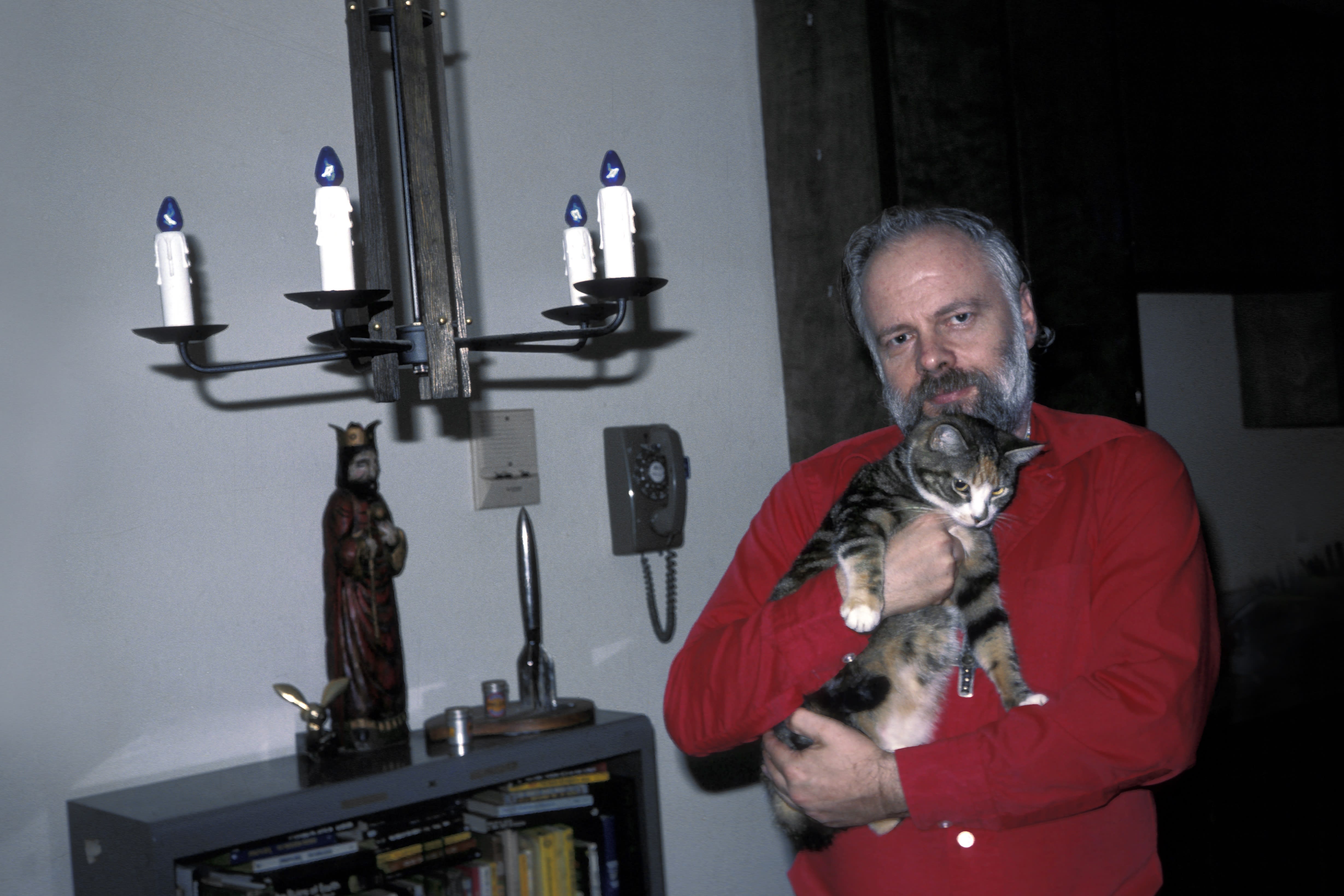 Philip K. Dick, American author In United States In May 1977.