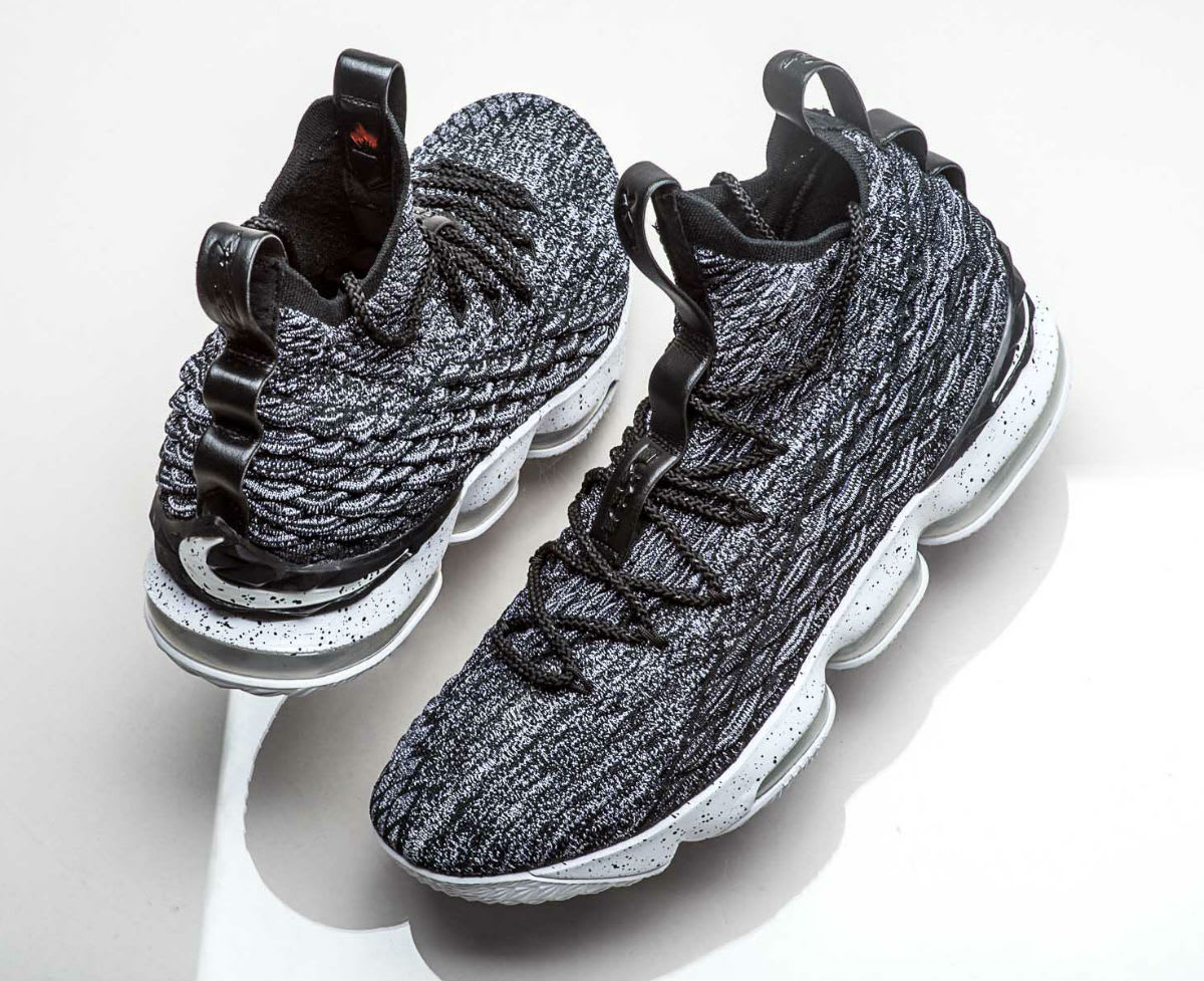 black white lebron 15