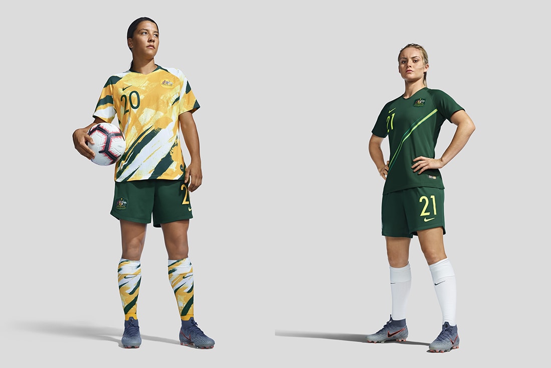 kids matildas jersey