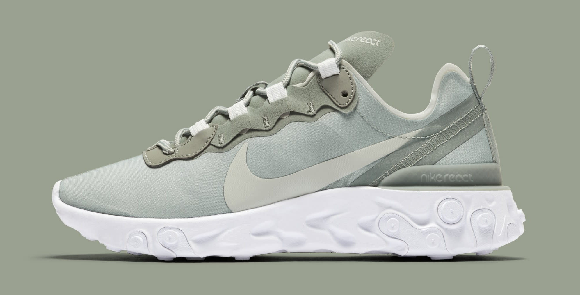 nike react element 55 women's green