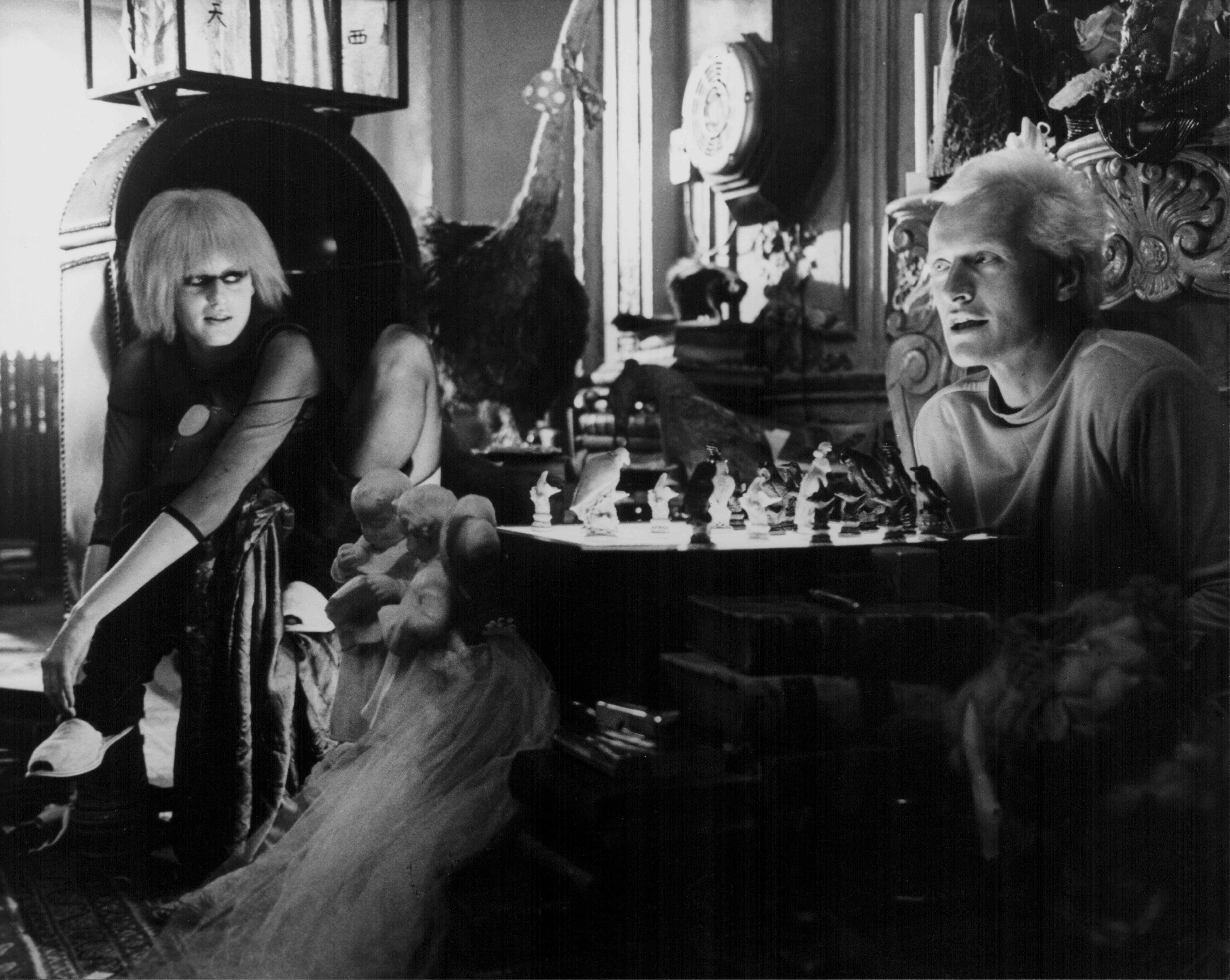 Daryl Hannah and Rutger Hauer in 'Blade Runner'