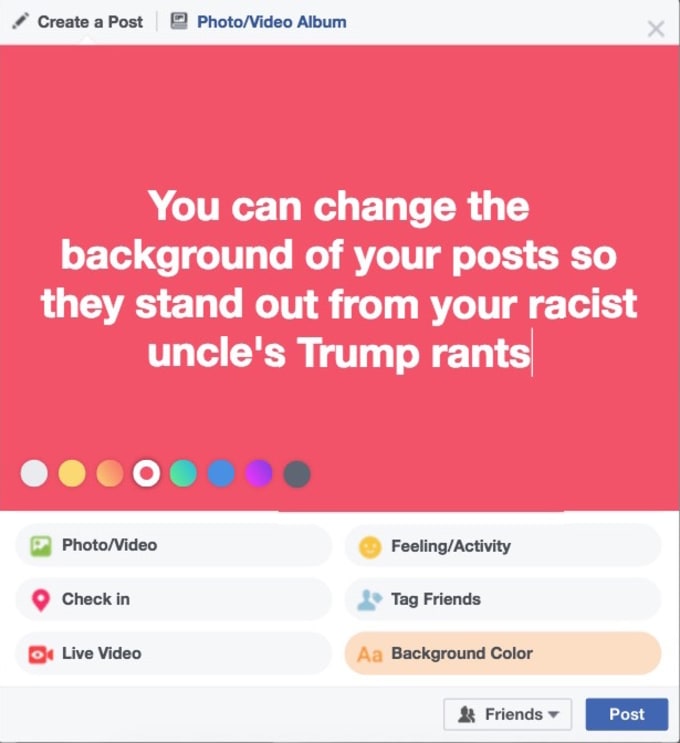 Facebook S New Feature Is About To Make Your Timeline Way More Colorful Complex