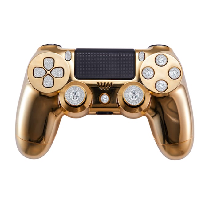 ps4 controller gold