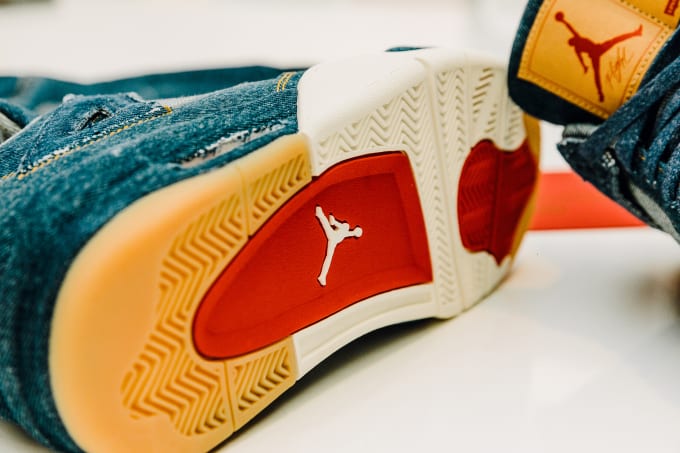 Jordan Brand released its hyped-up collaboration with Levi's this week |  Complex CA
