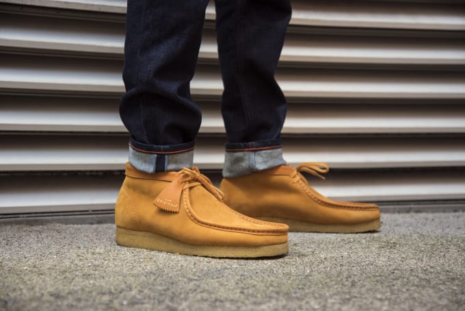 clarks made in italy wallabees
