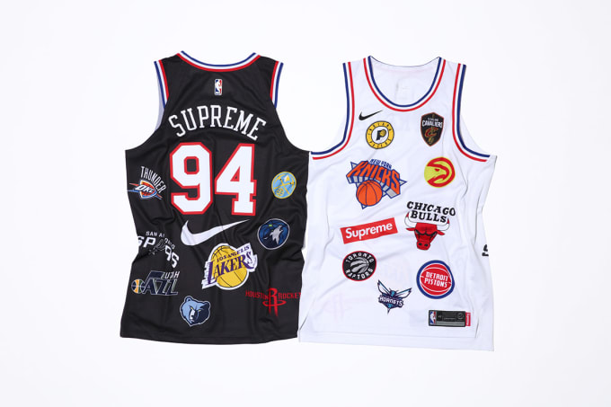 nike x supreme x nba college jacket