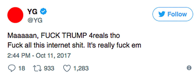 YG Trump Tweets