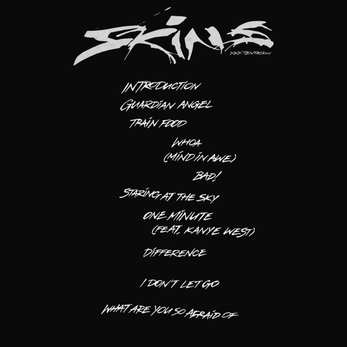 XXXTentacion 'Skins' Tracklist